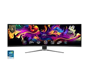 MSI MPG/ 491CQP-QD/ 49"/ QD-OLED/ 5120x1440/ 144Hz/ 0,03ms/ Black/ 3R