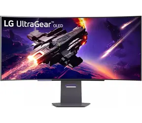 44.5" LG UltraGear 45GS95QE-B černá / OLED / 3440×1440 / 21:9 / 0.03 ms / 275 cd-m2 / 1.5M:1 / HDMI+DP / Repro
