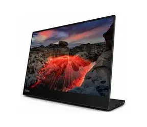 Rozbaleno - 14" Lenovo ThinkVision M14t G2 černá / IPS / 2240x1400 / 6ms / 300cd / 1500:1 / USB-C / VESA / Dotykový / rozbaleno