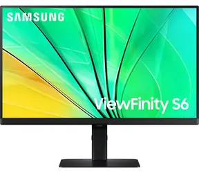 24" SAMSUNG ViewFinity S6 / IPS / 2560 x 1440 / 16:9 / 5ms / 1000:1 / 350cd / HDMI+DP