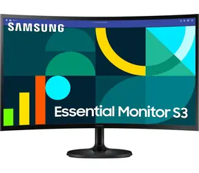 27" SAMSUNG Essential S36GD / VA / 1920 x 1080 / 16:9 / 4ms / 3000:1 / 250cd / HDMI+VGA