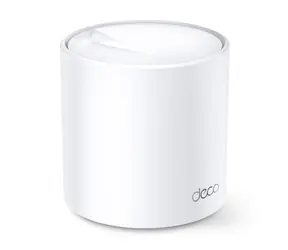 TP-Link Deco X20 (1-pack) / WiFi 6 systém MESH AX1800 / Dual-band / 2.4GHz - 574Mbps / 5GHz - 1201Mbps / 2x GLAN