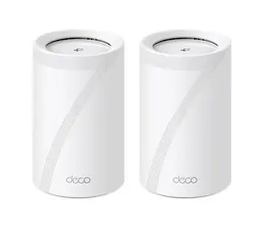 TP-Link Deco BE65 (2-pack) bílá / Wi-Fi 7 systém MESH BE9300 / Tri-band / 2.4 GHz 574 Mbps / 5 GHz 2880Mbps / 6 GHz 5760