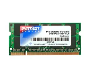 Patriot 2GB SO-DIMM DDR2 800MHz / CL6 / 1.8V
