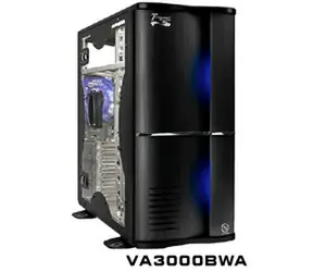 THERMALTAKE VA3000BWA TSUNAMI / midi tower / USB 2.0 / bez zdroje / ATX / průhledná bočnice / černá