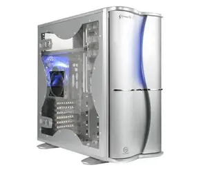 THERMALTAKE VE7000SWA Soprano DX / midi tower / USB 2.0 / e-SATA / bez zdroje / ATX / průhledná bočnice / stříbrná