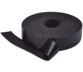 DIGITUS stahovací pásky na suchý zip Velcro 2.6mm x 20mm x 10m / černá