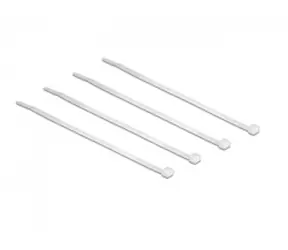 Delock stahovací pásky / transparentní / D 100 x Š 2.5 mm / 100 ks