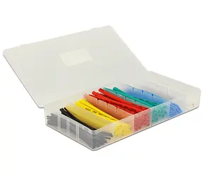 Delock set barevných tepelně smršťovacích trubic / 100 kusů