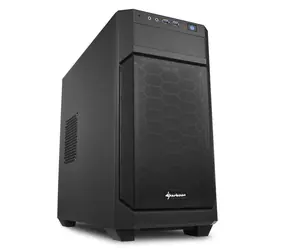 Sharkoon V1000 černá / Micro ATX / 2x USB 3.0 / 3x 120 mm / Bez zdroje