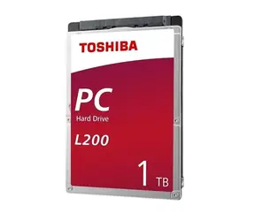 Toshiba L200 1TB (bulk) / 2.5" / 5 400 rpm / 128MB cache / SATA III / Interní / MTTF 600K / 2y / Bulk 
