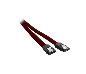 CableMod ModMesh SATA 3 Kabel 30cm - tmavě červená