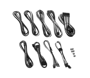CableMod PRO ModMesh C-Series Kabel Kit pro Corsair Rmi & RMx - černo-bílá