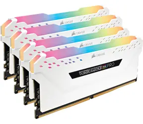 Corsair Vengeance RGB Pro 32GB (4x8GB) 3200MHz bílá / DDR4 / PC4-25600 / CL16-18-18-36 / 1.35V / XMP2.0
