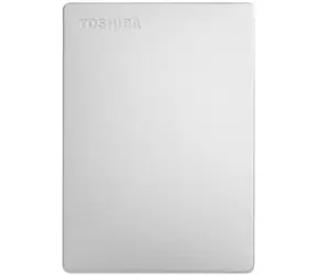 Toshiba Canvio Slim 2TB stříbrná / Externí HDD /  2.5" / USB 3.0 / 5400 rpm