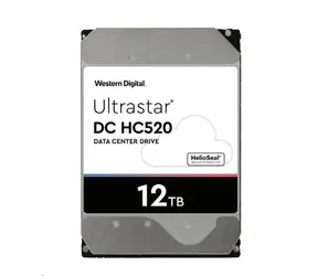 WD Ultrastar DC HC520 12TB (0F30143) / HDD / 3.5" SATA III / 7 200 rpm / 256MB cache / pro cloudová uložiště / 5y