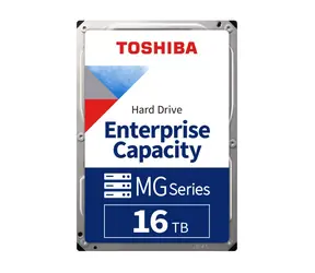 Toshiba Enterprise Capacity MG08 16TB 512e / HDD / 3.5" / SATA 6Gbits / 512MB cache / 7.2k / 7 200 rpm / Interní / 5y