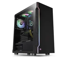 THERMALTAKE H200 TG RGB černá / midi tower / USB / bez zdroje / ATX / průhledná bočnice