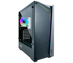 AZZA Apollo 430 černá / ATX / 2x USB 3.0 / HD Audio / Bez zdroje / průhledná bočnice