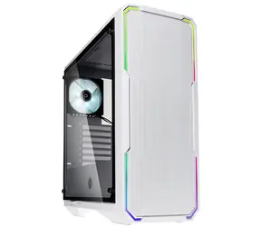 BitFenix Enso Mesh RGB bílá / E-ATX / 2xUSB 3.0 / 2x120mm / bez zdroje / průhledná bočnice