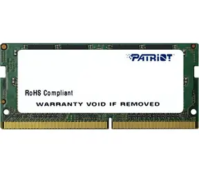 Patriot Signature 8GB (1x8GB) 2666MHz / SO-DIMM / DDR4 / CL19 / Unbuffered / Non-ECC / 1.2V