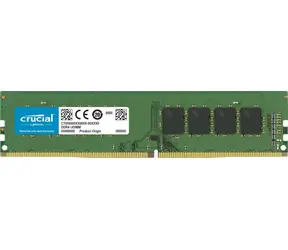 Crucial 8GB (1x8GB) 3200 MHz / DDR4 / DIMM / PC4-25600 / CL22 / 1.2V