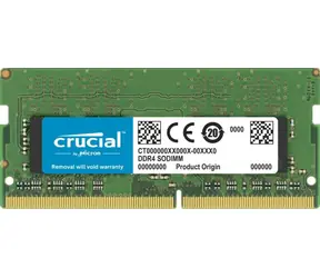 Crucial 32GB (1x32GB) 3200 MHz / SO-DIMM / DDR4 / PC4-25600 / CL22 / DRx8 / 1.2V
