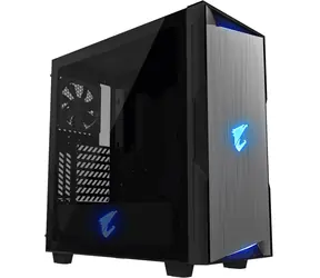 GIGABYTE AORUS C300 Glass černá / ATX / 2xUSB 3.0 + 1xUSB-C / 2x120mm / bez zdroje / průhledná bočnice