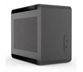 Streacom DA2 V2 černá / Mini-ITX / USB-C / bez slotu na DVD mechaniku / bez zdroje