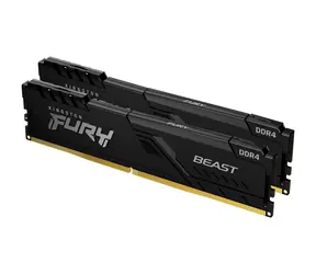 Kingston FURY Beast Black 32GB (2x 16GB) DDR4 3600MHz / CL18 / DIMM / 1.35V / Non-ECC / Un-Registered 