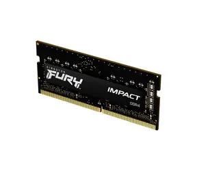 Kingston FURY Impact 16GB (1x 16GB) DDR4 2666MHz / CL16 / SO-DIMM / 1.2V / Non-ECC / Un-Registered