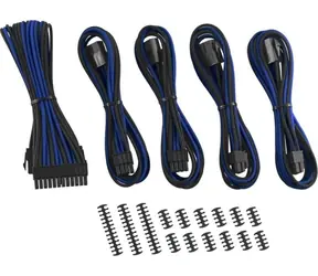 CableMod Classic ModMesh Kabel Extension Kit 8+8 pin PCIe - černo-modrá