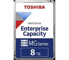 Toshiba Enterprise Capacity MG08 8TB 512e / HDD / 3.5" / SATA 6Gbits / 256MB cache / 7 200 rpm / Interní / 5y