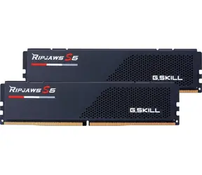 G.Skill Ripjaws S5 Black 32GB (2x16GB) 5600MHz / DDR5 / PC5-44800 / CL36-36-36-89 / 1.2V / XMP 3.0 