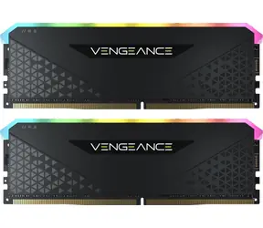 Corsair Vengeance RGB RS Black 64GB (2x32GB) 3600MHz / DDR4 / PC4-28800 / CL18-22-22-42 / 1.35V / XMP2.0 