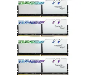G.SKill Trident Z Royal Silver 128GB (4x32GB) 3200MHz / DDR4 / CL16-18-18-38 / 1.35V / XMP 2.0