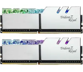 G.Skill Trident Z Royal Elite Silver 32GB (2x16GB) 4000MHz / DDR4 / CL18-22-22-42 / 1.4V / XMP 2.0