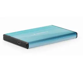 Gembird EE2-U3S-3-B modrá / externí box / 2.5" / hliníkový / USB 3.0