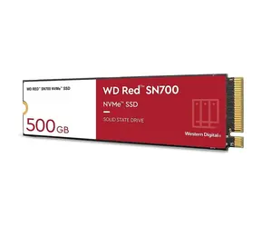 WD RED SN700 500GB / M.2 2280 / NVMe PCI-E 3.0 x4 / RW: 3430 & 2600 MBps / MTTF: 1.75 / 5y