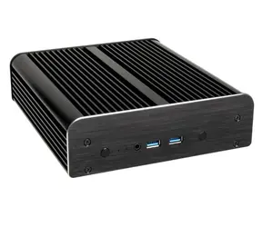 Akasa Newton S UCFF černá / Mini ITX / se zdrojem / hliník / OEM  / bez ventilátoru 