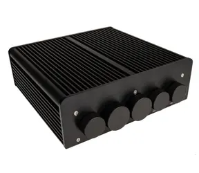 Akasa Pascal TN UCFF černá / Mini ITX / IP65 / možnost pověšení na zeď / hliník / OEM / bez ventilátoru