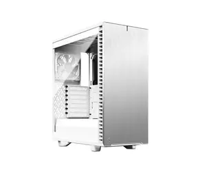 Fractal Design Define 7 Compact White TG clear bílá / ATX / 1x USB-C 3.1 + 2x USB 3.0 + 2x USB 2.0 / bez zdroje 