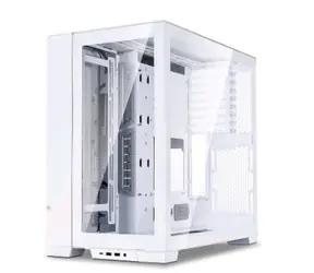 Lian Li O11 Dynamic EVO bílá / E-ATX / 4x USB 3.0 + 1x USB 3.1 C / Bez zdroje / průhledná bočnice