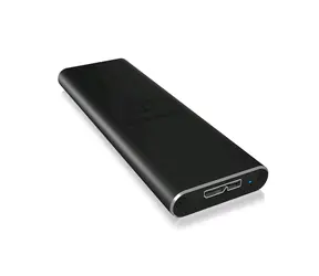 Icy Box IB-183M2 černá / Externí box pro M.2 SATA SSD / M.2 2230 & 2242 & 2260 & 2280 / USB micro-B & M.2 SATA B-Key