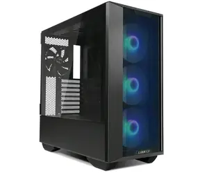 Lian Li Lancool III RGB černá / E-ATX / 2xUSB 3.0 + 1x USB-C / 3x140 mm ARGB + 1x 140mm / bez zdroje / průhledná bočnice