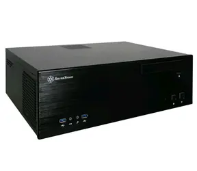 SilverStone GD04B Grandia desktop černá / M-ATX / 2xUSB 3.0 / 3x 120 mm / bez zdroje