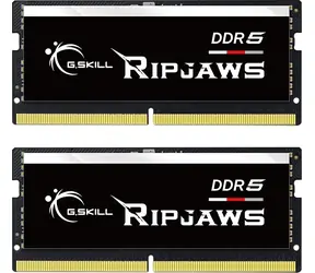 G.Skill RipJaws 32GB (2x16GB) DDR5 4800 MHz / SO-DIMM / DDR5 / CL 40-39-39-76 / 1.1V