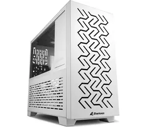 Sharkoon MS-Z1000 bílá / ATX / 2x USB 3.0 / 4x 120 mm / Bez zdroje / průhledná bočnice
