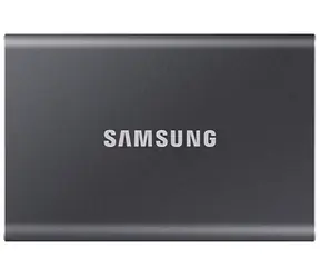 SAMSUNG T7 2TB černá / Externí SSD / 2.5" / R: 1050 MBs & W: 1000MBs / USB-C 