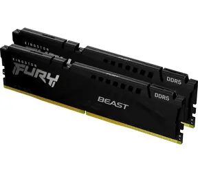 Kingston Fury Beast Black 64GB (2x32GB) DDR5 5200MHz EXPO / CL36 / DIMM / On-Die ECC / EXPO / XMP / 1.25V